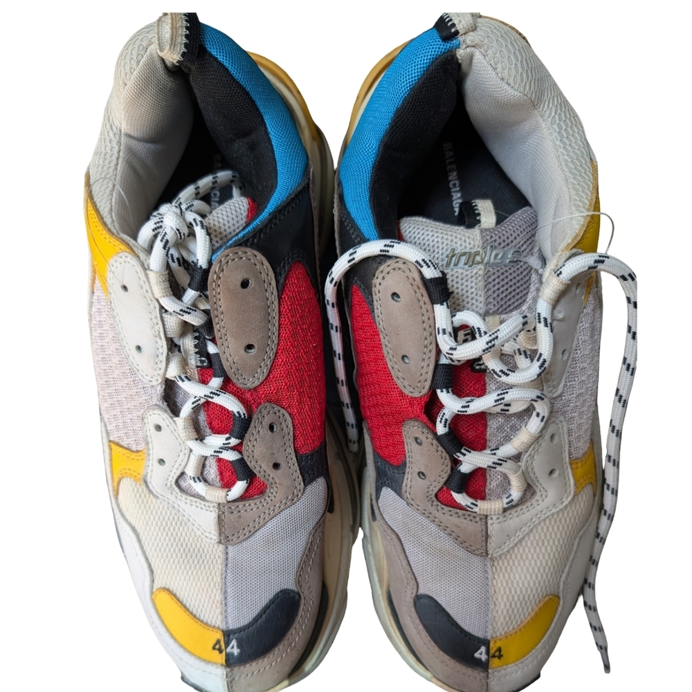 Balenciaga Triple S Split Sneakers Size 11 (EU 44) - Picture 2 of 15